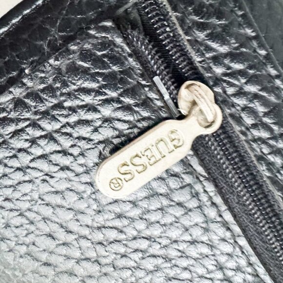 Vintage Y2K Guess Small Black Trifold Wallet - Picture 7 of 8